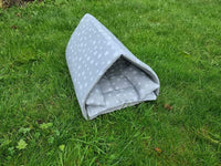 Tunnel With Pillows & Pad Guinea Pig Hutch Indoor Bed