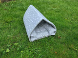 Tunnel With Pillows & Pad Guinea Pig Hutch Indoor Bed