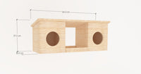 Outdoor Wooden Bird Cage House