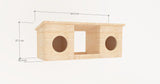 Outdoor Wooden Bird Cage House