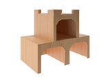 Triple Hop Up Rabbit Hutch House