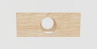 Langer Hamsterkäfigtunnel aus Holz mit 4 Löchern 