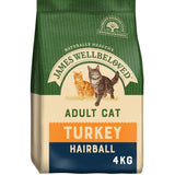James Wellbeloved Adult Cat Hairball - Turkey Cat Food
