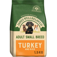 James Wellbeloved Adult Small Breed - Turkey & Rice Dog Food