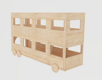 Double Decker Bus Hamster Cage House