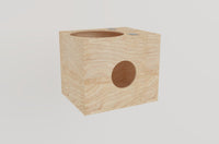 Cube Rabbit Hutch Nesting Box