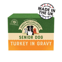 James Wellbeloved Senior Pouches – Turkey with Rice Dog Food