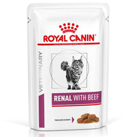 Royal Canin Veterinary Cat - Renal with Beef Wet Cat Food