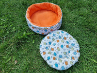 Cozy Snuggle Cup Bowl Rabbit Hutch Indoor Bed