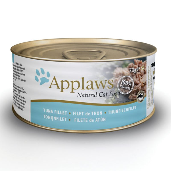 Applaws Cat Food Cans 70g - Tuna / Fish in Broth Cat Food