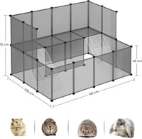 Parc à cage de clapier bricolage pour petits animaux de compagnie