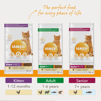 IAMS for Vitality Adult Ocean Fish Dry Cat Food