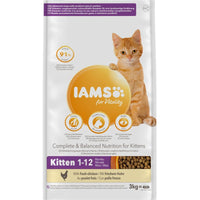 IAMS for Vitality Kitten Fresh Chicken Dry Cat Food
