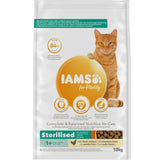 IAMS for Vitality Adult Sterilised Fresh Chicken Dry Cat Food