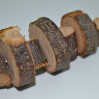 Natural Organic Apple Wood Chew Toys 2 Pack