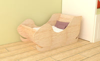 Santa Sleigh Guinea Pig Hutch Indoor Bed
