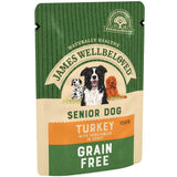 James Wellbeloved Senior Grain Free Pouches - Turkey with Vegetables Dog Food