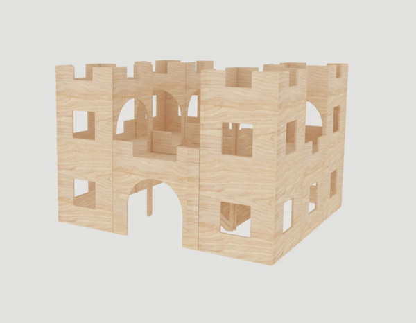 Clapier pour cochons d'Inde Mega Fort Castle