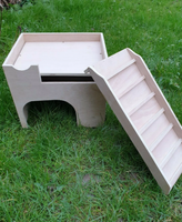 Tortoise Hideout Castle play house shelter ideal For Tortoise, Guinea pig hutch