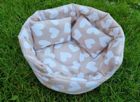 Kuschelnäpfe mit Kissen und Unterlage, Kaninchenstall, Indoor-Bett 