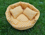 Snuggle Cuddle Bowls with Pillows & Pad Rabbit Hutch Indoor Bed