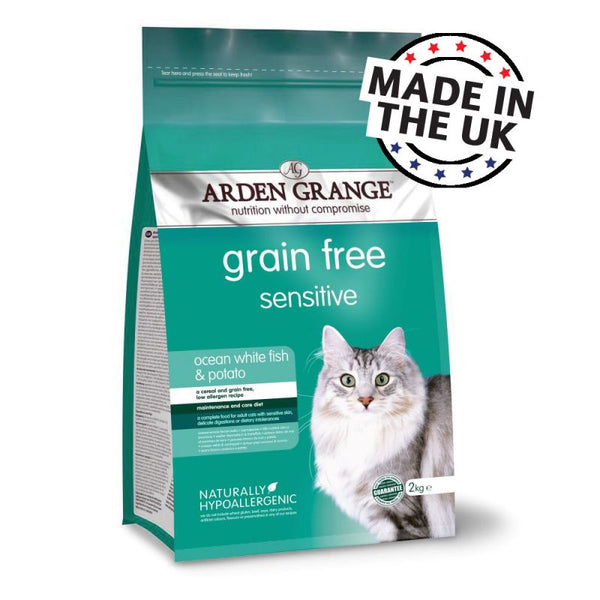 Arden Grange Sensitive Ocean White Fish & Potato - Adult Cat Food