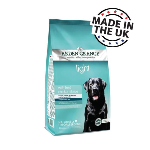 Arden Grange Adult Light - Nourriture pour chiens au poulet et au riz