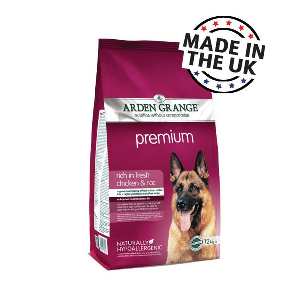 Arden Grange Adult Premium - Chicken & Rice Dog Food