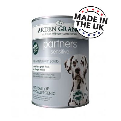Arden Grange Partners Sensitive - White Fish with Potato Dog Food