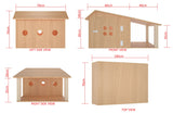 Balcony Indoor Dog House