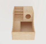 Wooden Sand Bath Hideout Guinea Pig Hutch House