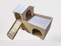 Two Tiered Rabbit hutch house