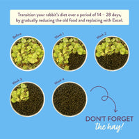 Burgess Excel Junior & Dwarf Rabbit Nuggets with Mint Rabbit Food