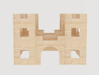 Mega Fort Castle Rabbit Hutch House