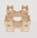 Mega Fort Castle Rabbit Hutch House
