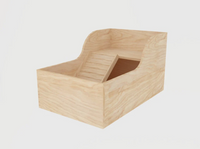 Wooden Sand Bath Hamster Cage Sandboxes