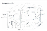 House Guinea Pig Hutch Hammock