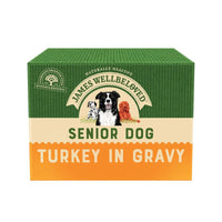 James Wellbeloved Senior Pouches – Turkey with Rice Dog Food