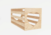 Heart Hole Rabbit Hay Feeder