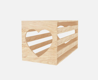 Heart Hole Rabbit Hay Feeder