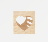 Heart Hole Rabbit Hay Feeder