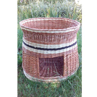 Cat Rabbit Rattan Basket House