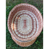 Cat Rabbit Rattan Basket House