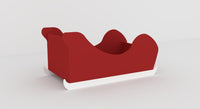 Santa Sleigh Guinea Pig Hutch Indoor Bed