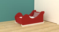 Santa Sleigh Guinea Pig Hutch Indoor Bed