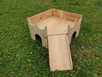Corner Castle Guinea Pig Hutch House