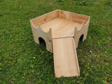 Corner Castle Guinea Pig Hutch House