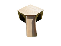 Playhouse with Ramp Rabbit Hutch House