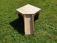 Playhouse with Ramp Rabbit Hutch House