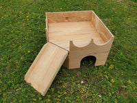 Corner Castle Guinea Pig Hutch House